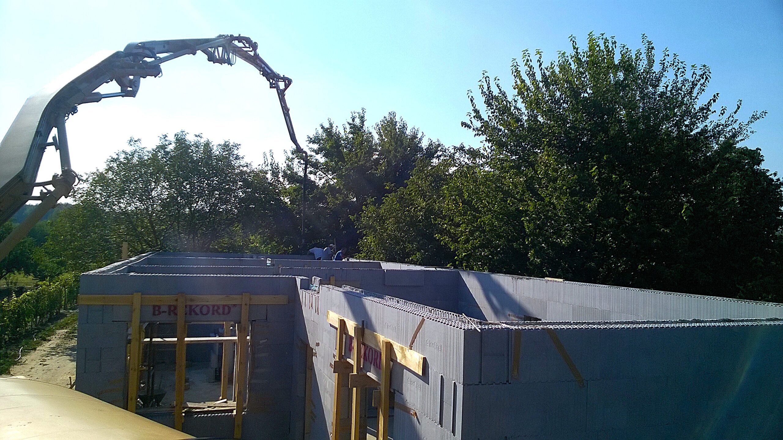 Ráckeve ISQ Sell ház betonozás